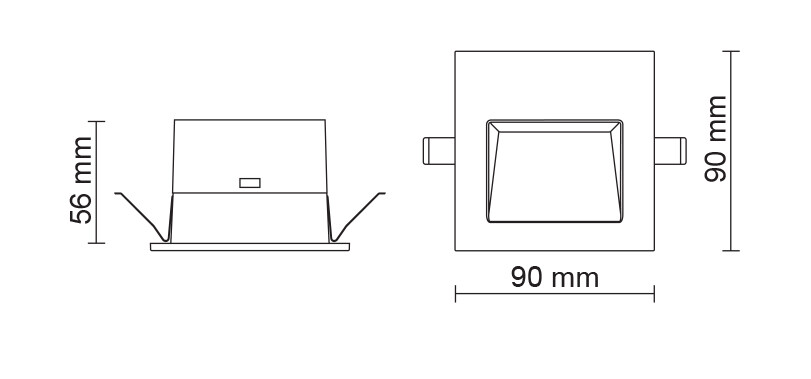 cut out - 77 x 77mm