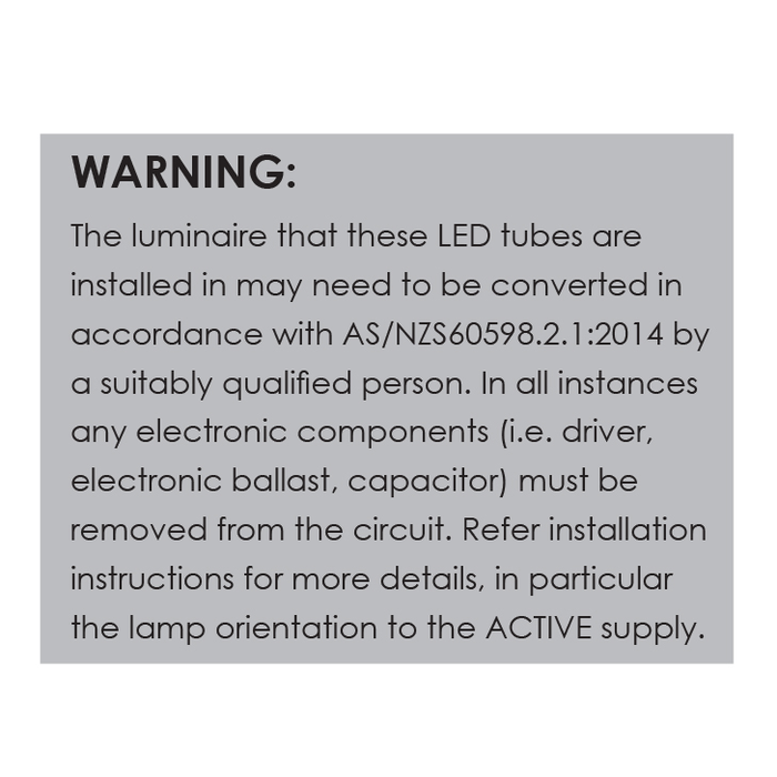 TUBE LED LT8 TC -
