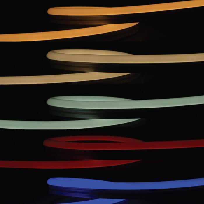 NEON SIDE BEND 24V SINGLE COLOUR IP66 FLN2407