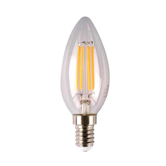 CANDLE CLEAR DIMMABLE LCA D/C -