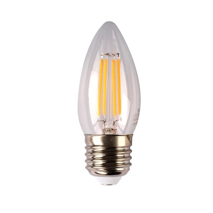 CANDLE CLEAR DIMMABLE LCA D/C -